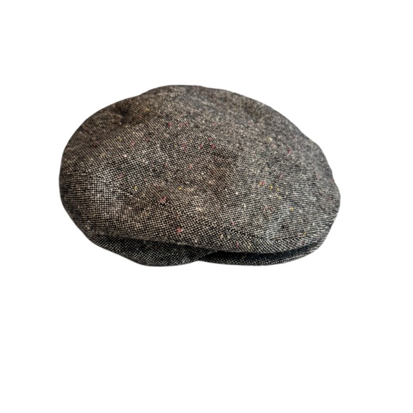 Mens Wool Visor Beret Hat Cap Gatsby Paperboy Newsboy Size Large - Picture 3 of 7